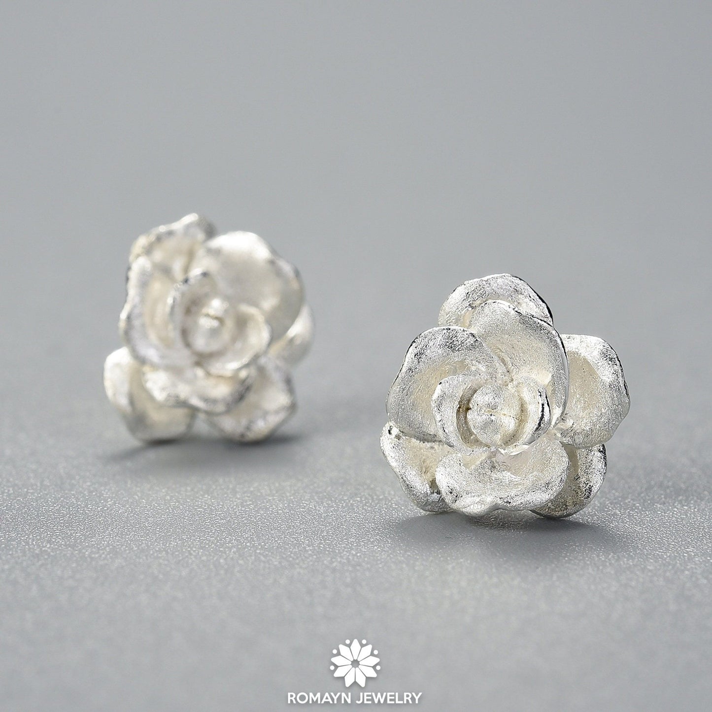 Camellia Flower Earrings