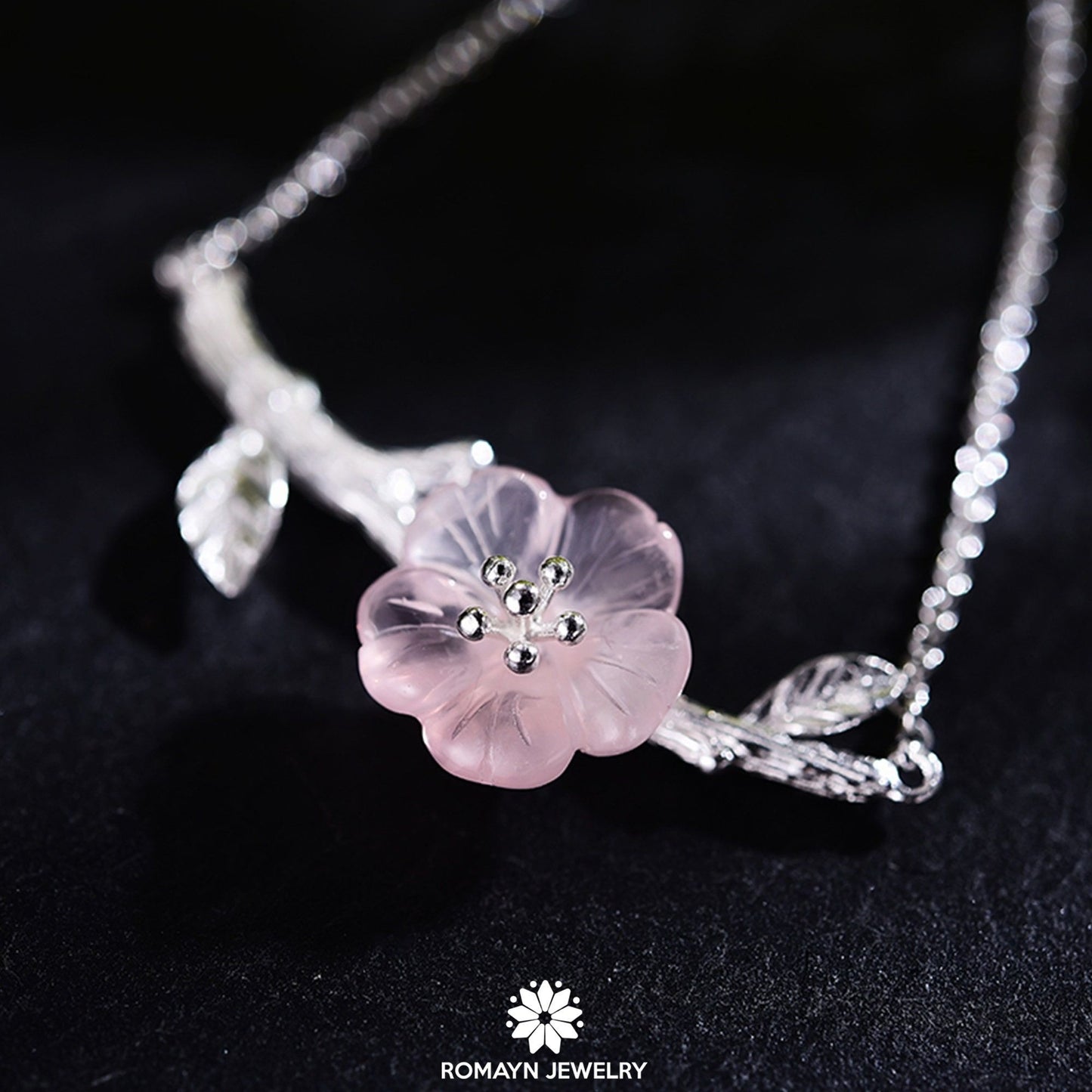 Skeleton Flower Bracelet