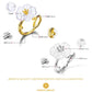 Skeleton Flower Ring