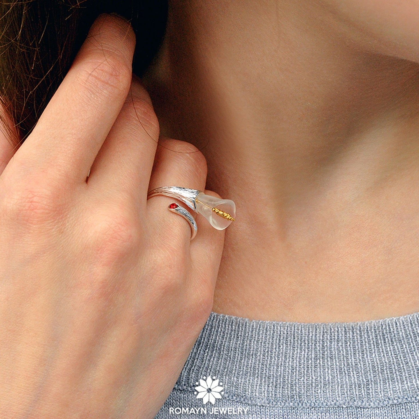 Calla Lily Ring