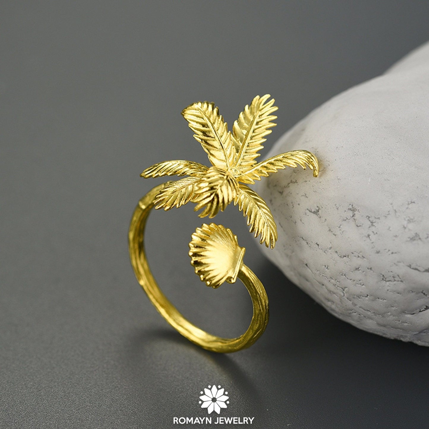 Palm Leaf Ring