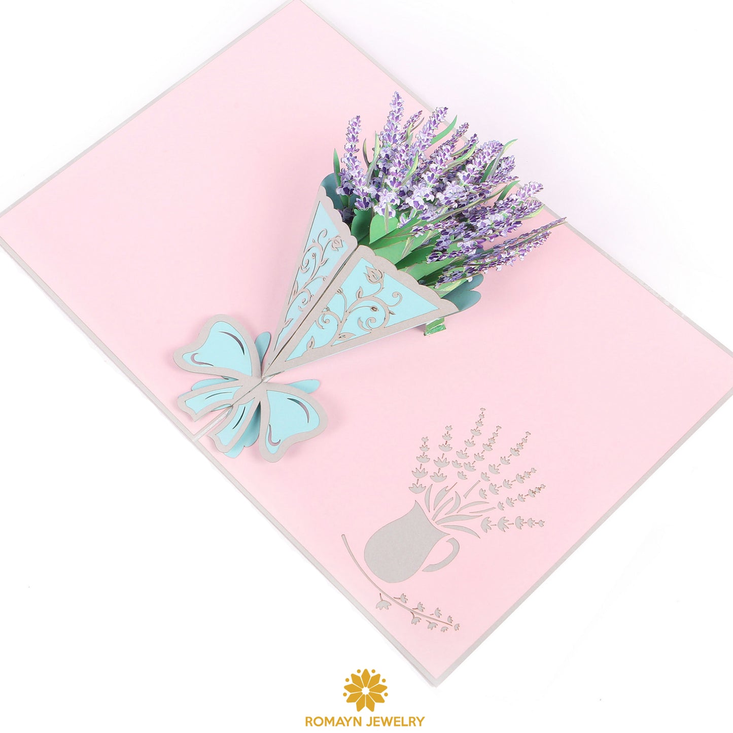 Lavender Bouquet Card