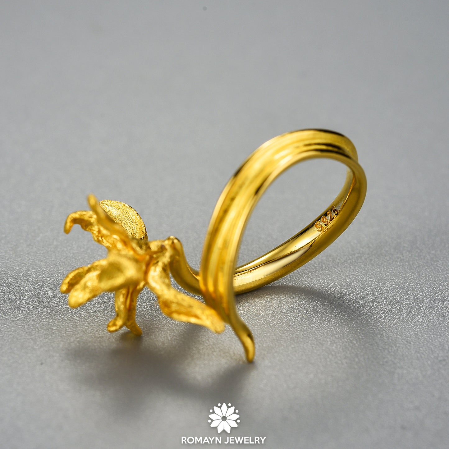 Iris Flower Ring