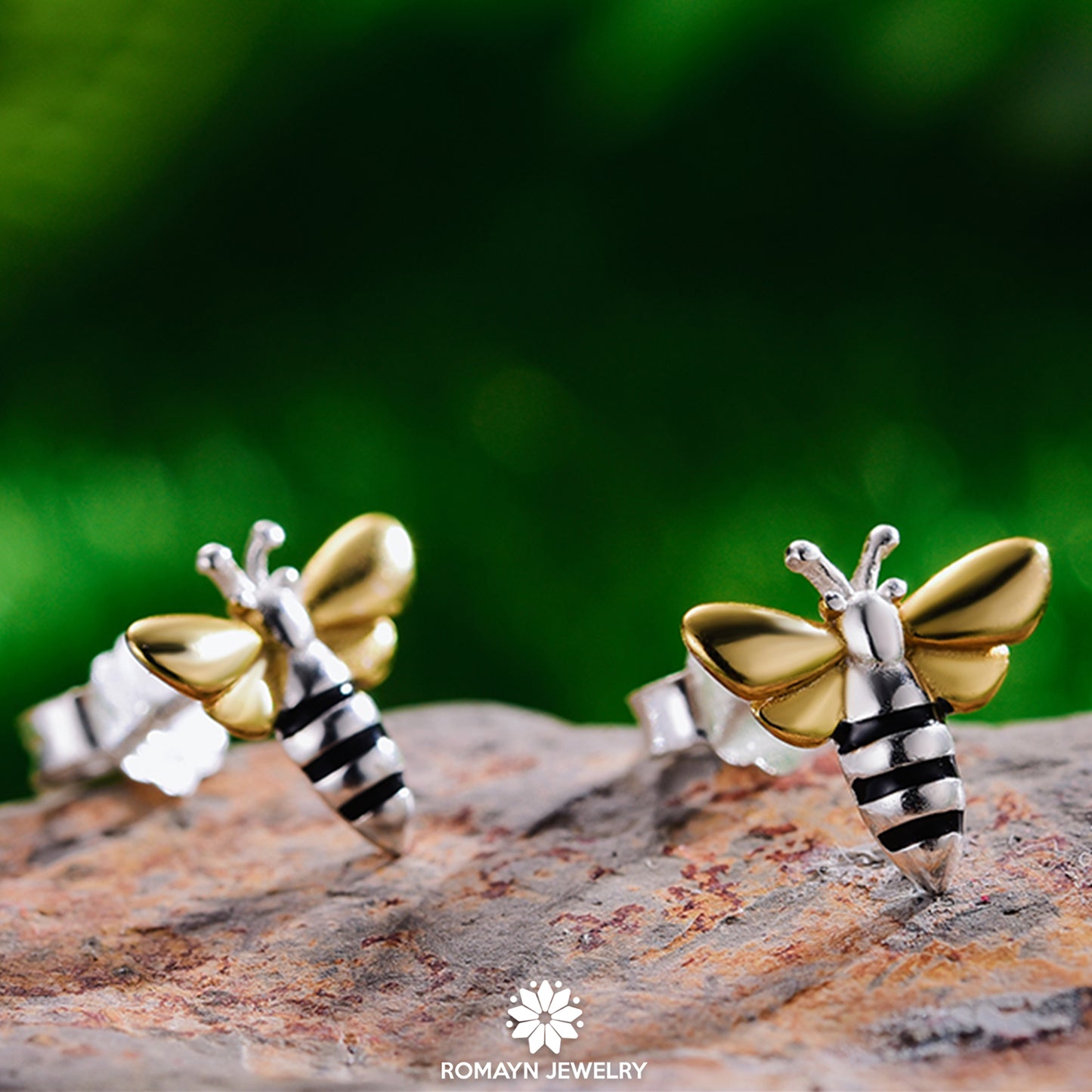 Mini Bee Earrings