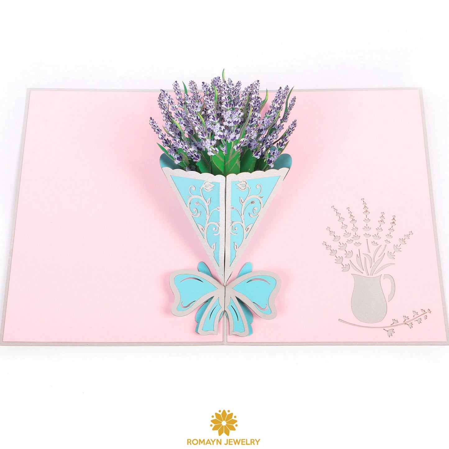 Lavender Bouquet Card