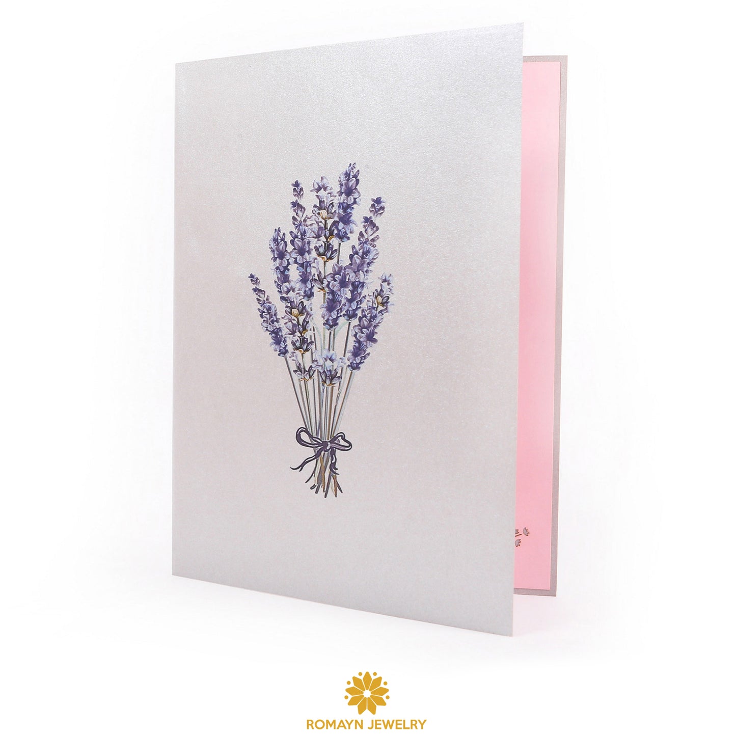 Lavender Bouquet Card