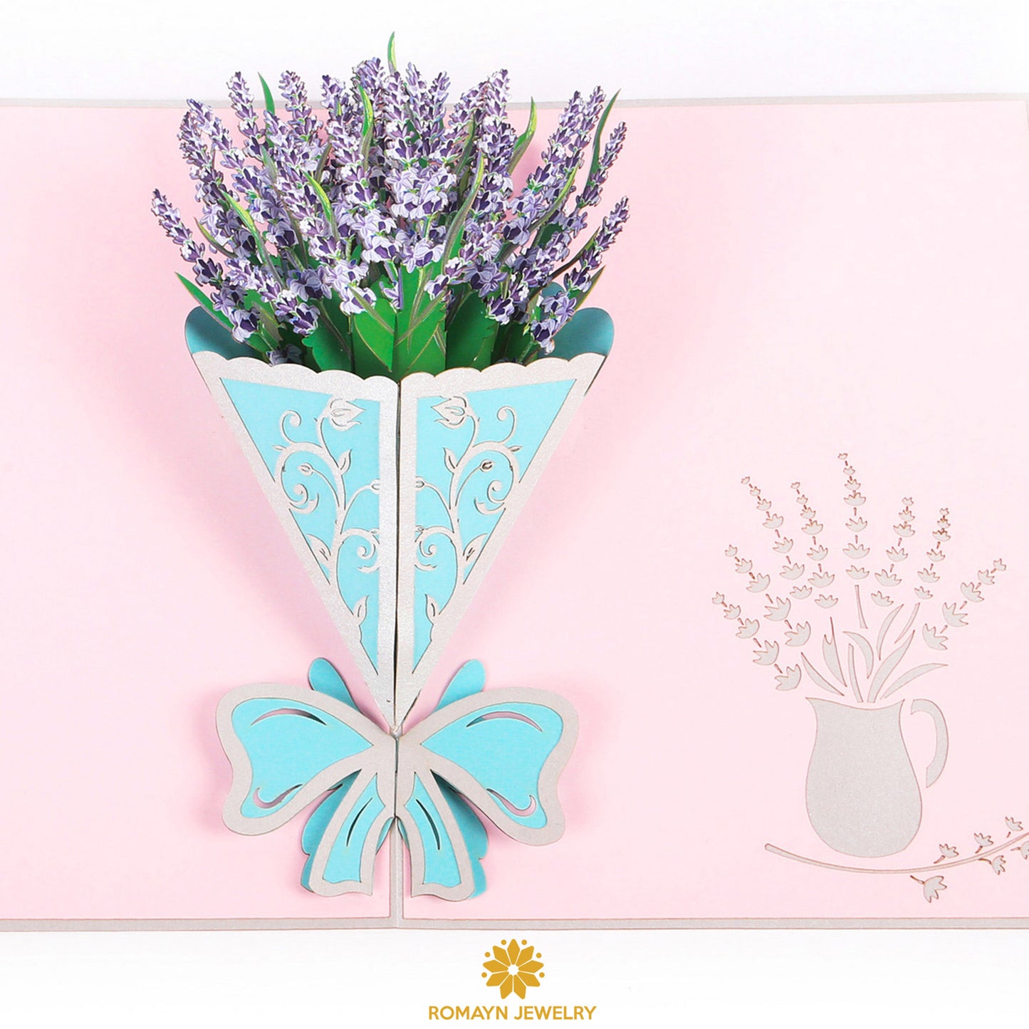 Lavender Bouquet Card