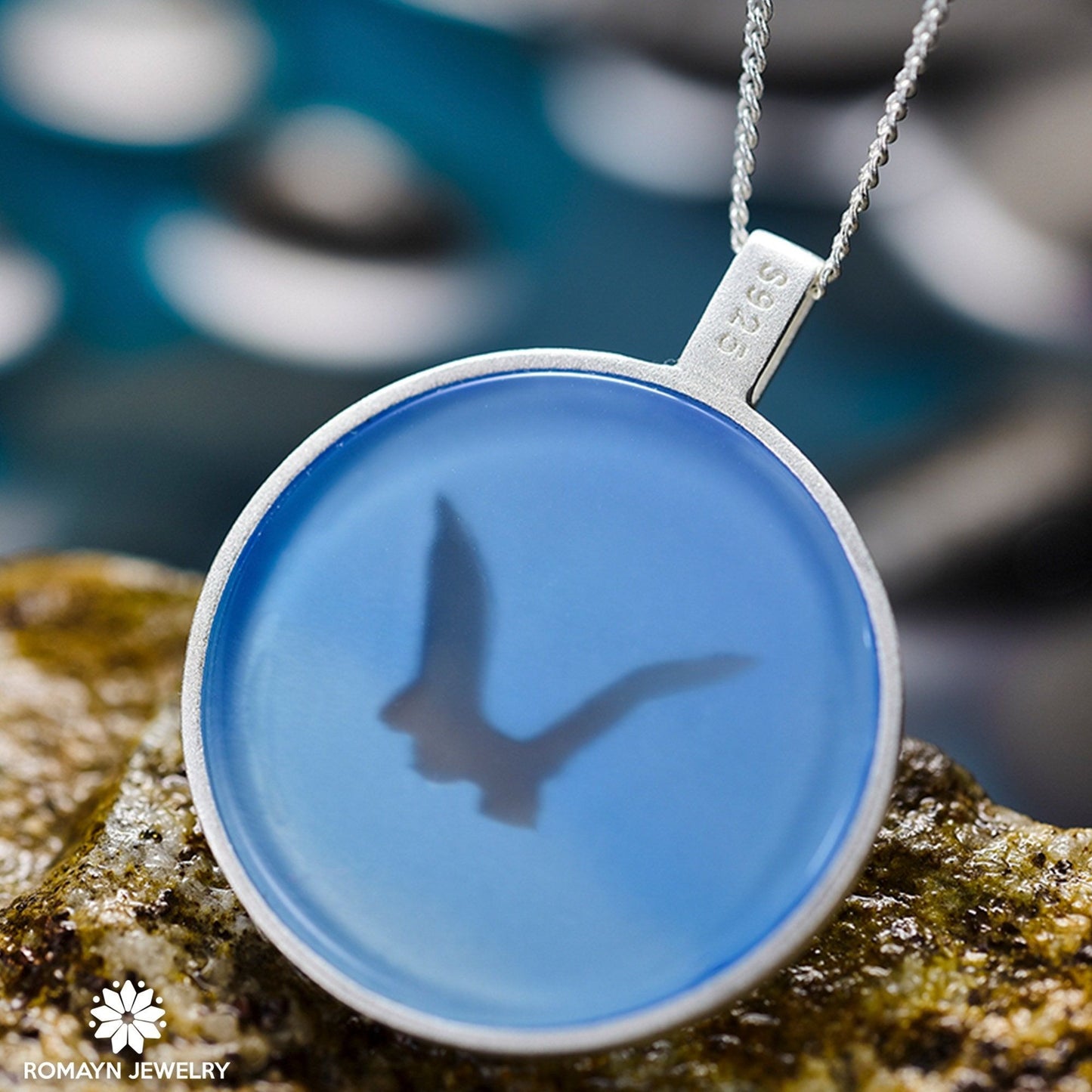 Swan Lake Sunset Necklace