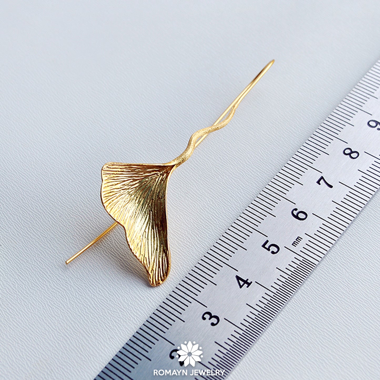 Ginkgo Leaf Earrings