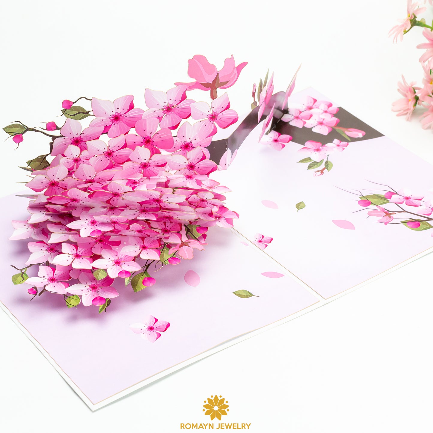 Cherry Blossoms Tree Card