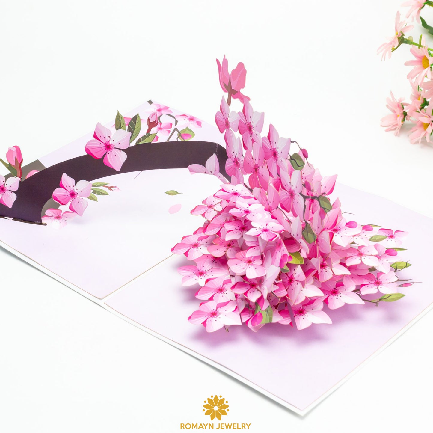 Cherry Blossoms Tree Card