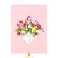 Tulips Vase Card