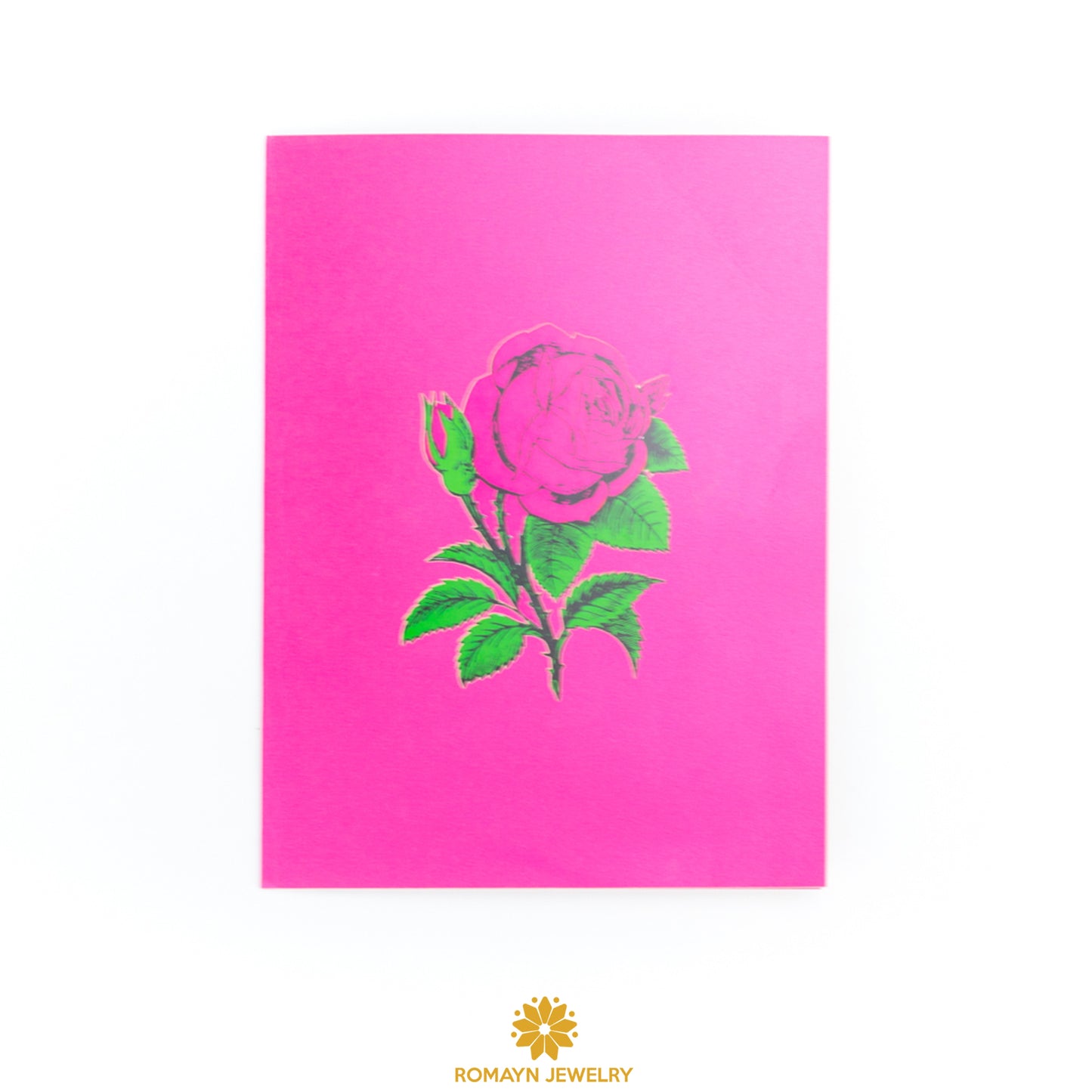 Pink Yellow Red Roses Cards