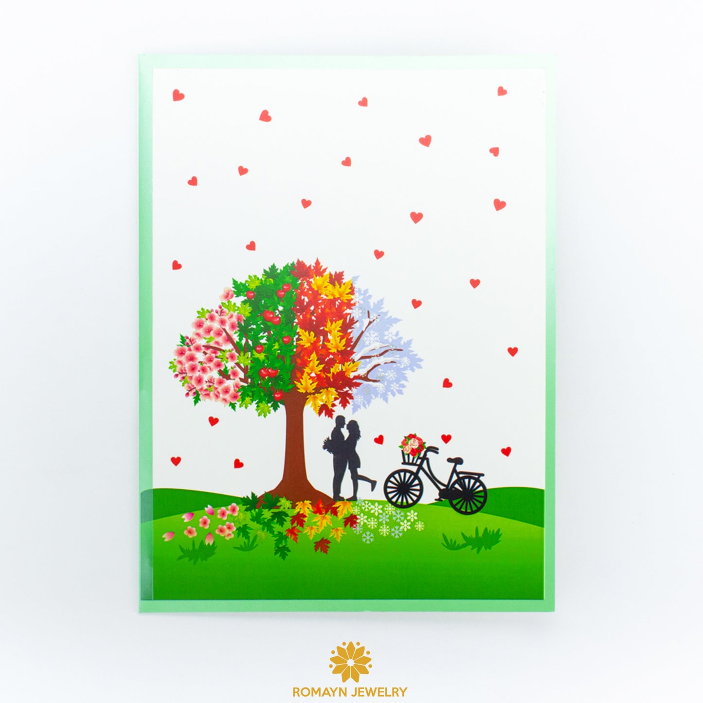 4-Season Love Tree Cards