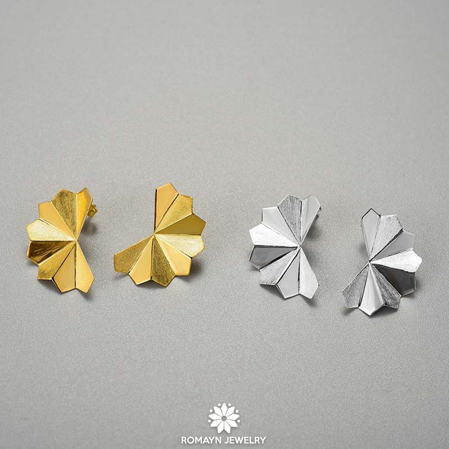 Folding Fan Earrings