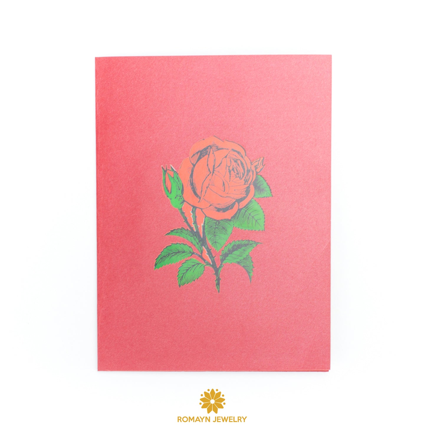 Pink Yellow Red Roses Cards