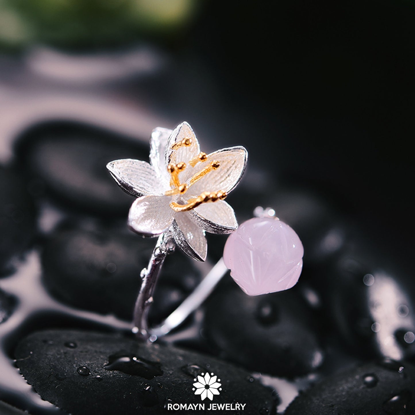 Lotus Flower Ring