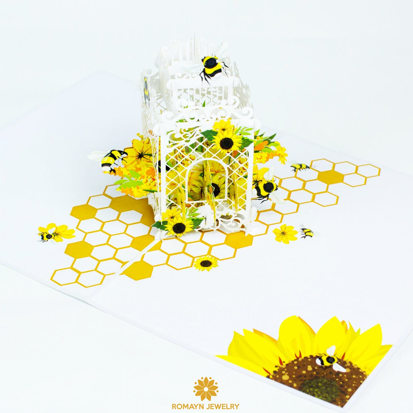 Honey Bee Garden Card