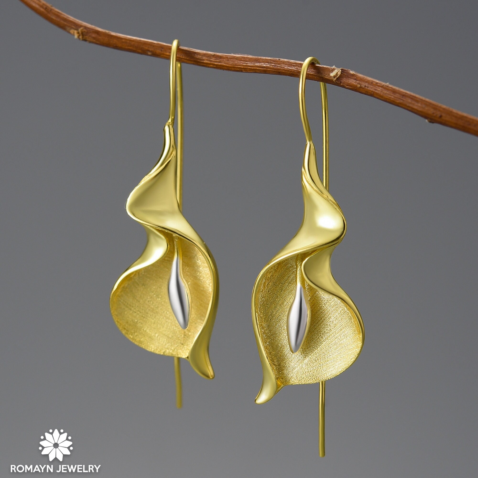 Calla deals lily earrings