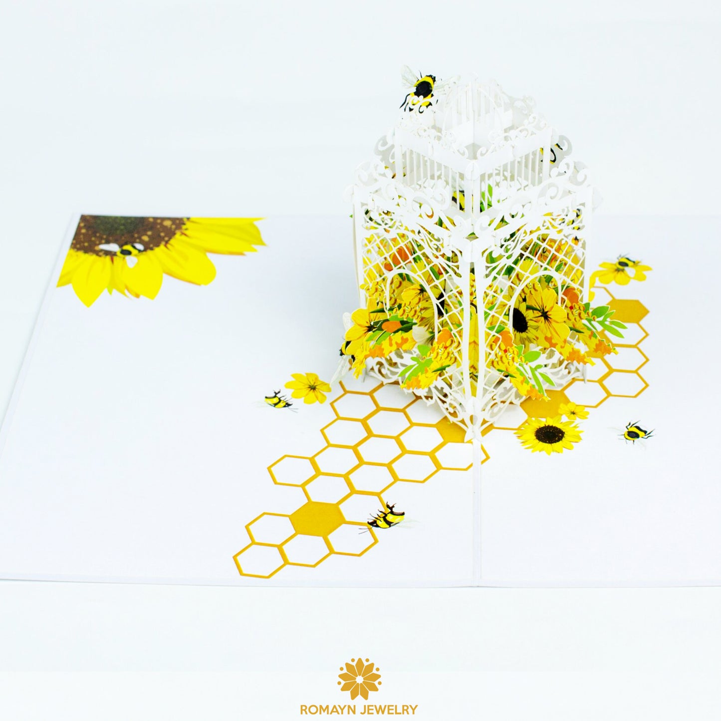 Honey Bee Garden Card