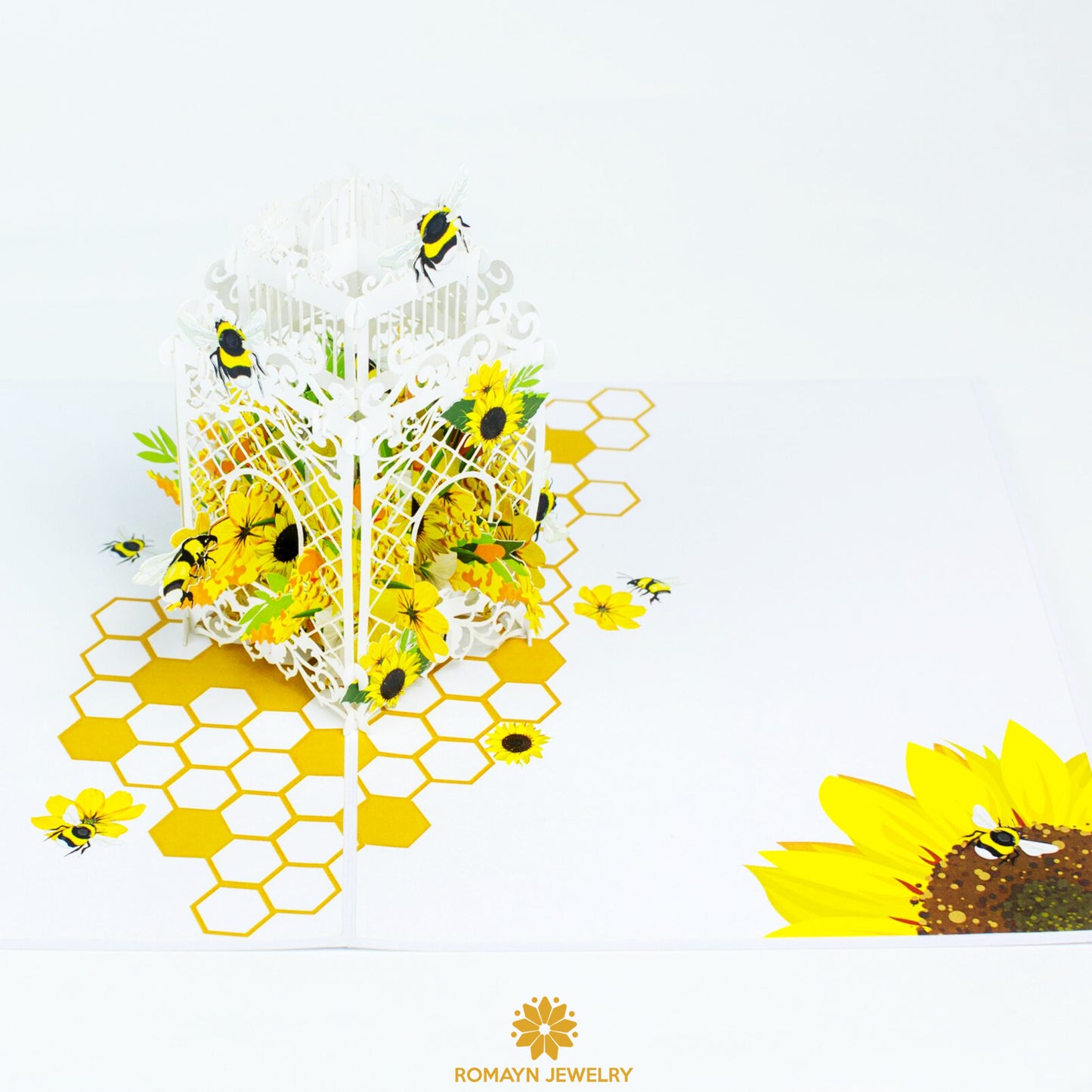 Honey Bee Garden Card