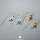 Iris Flower Earrings