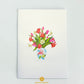 Daffodils Vase Card