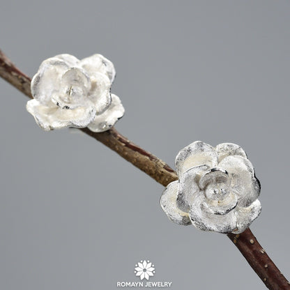 Camellia Flower Earrings