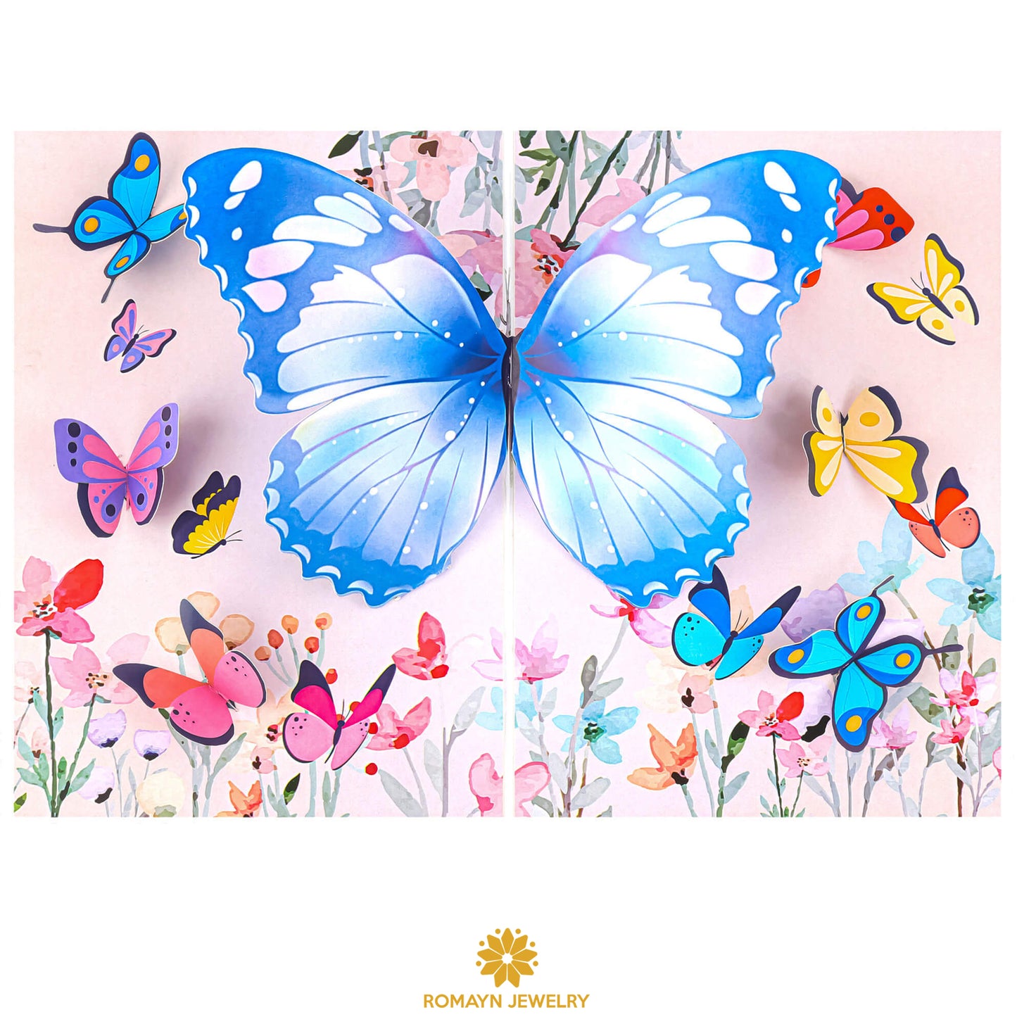 Butterfly Garden Card