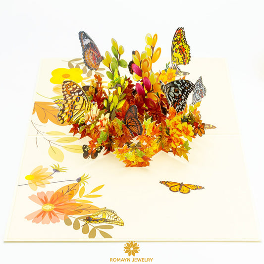 Butterfly Garden Card