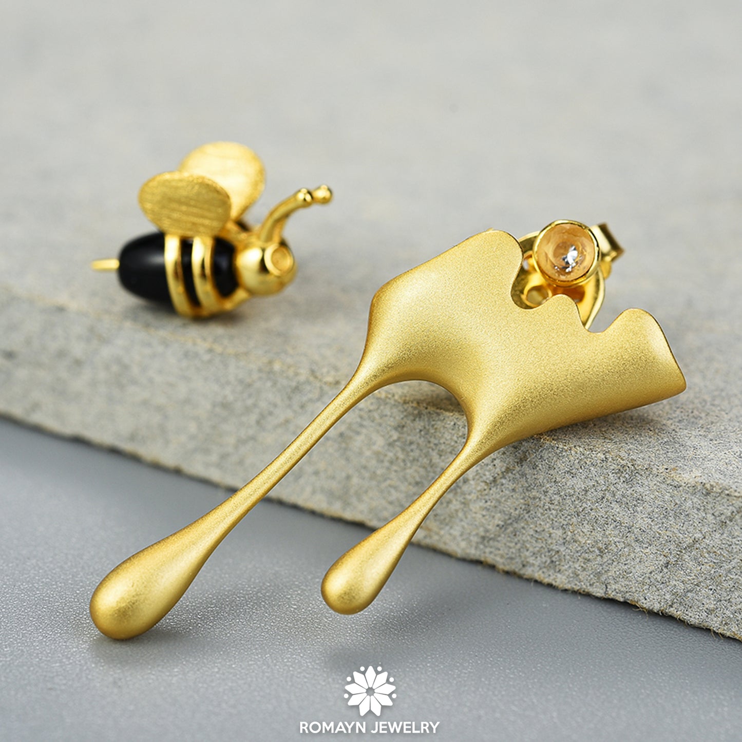 Honey Bee Earrings