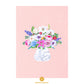 Mix Flowers Vase Card