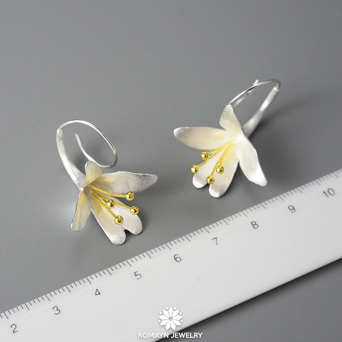 Trumpet Lily Earrings