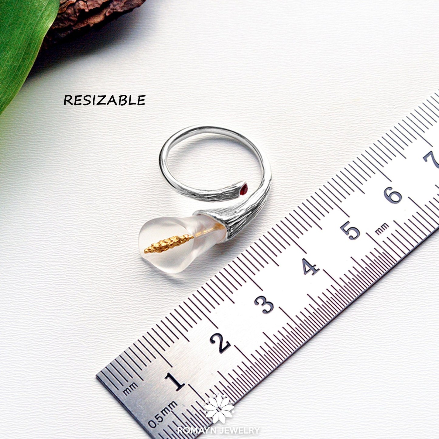 Calla Lily Ring