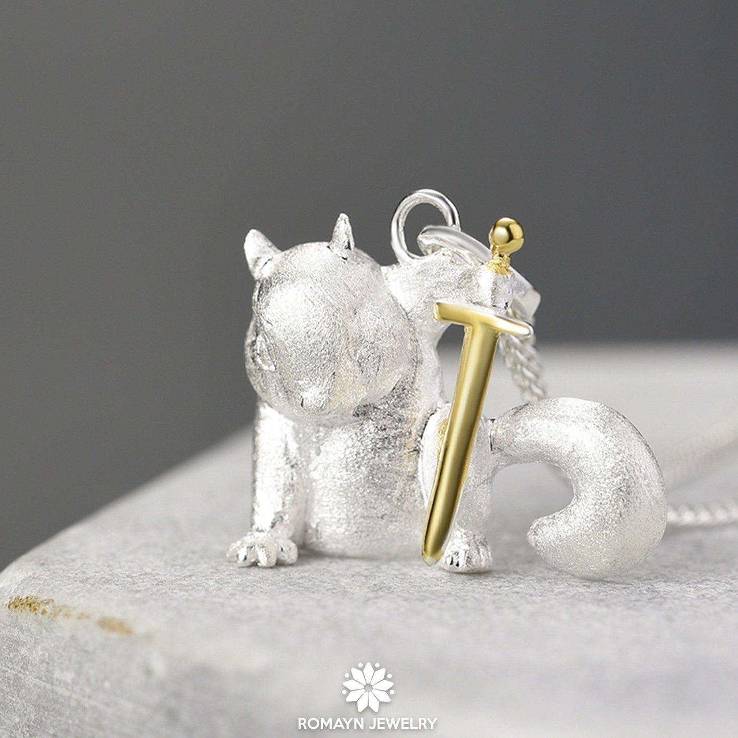 Squirrel Necklace