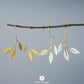 Minimalist Leaves Earrings