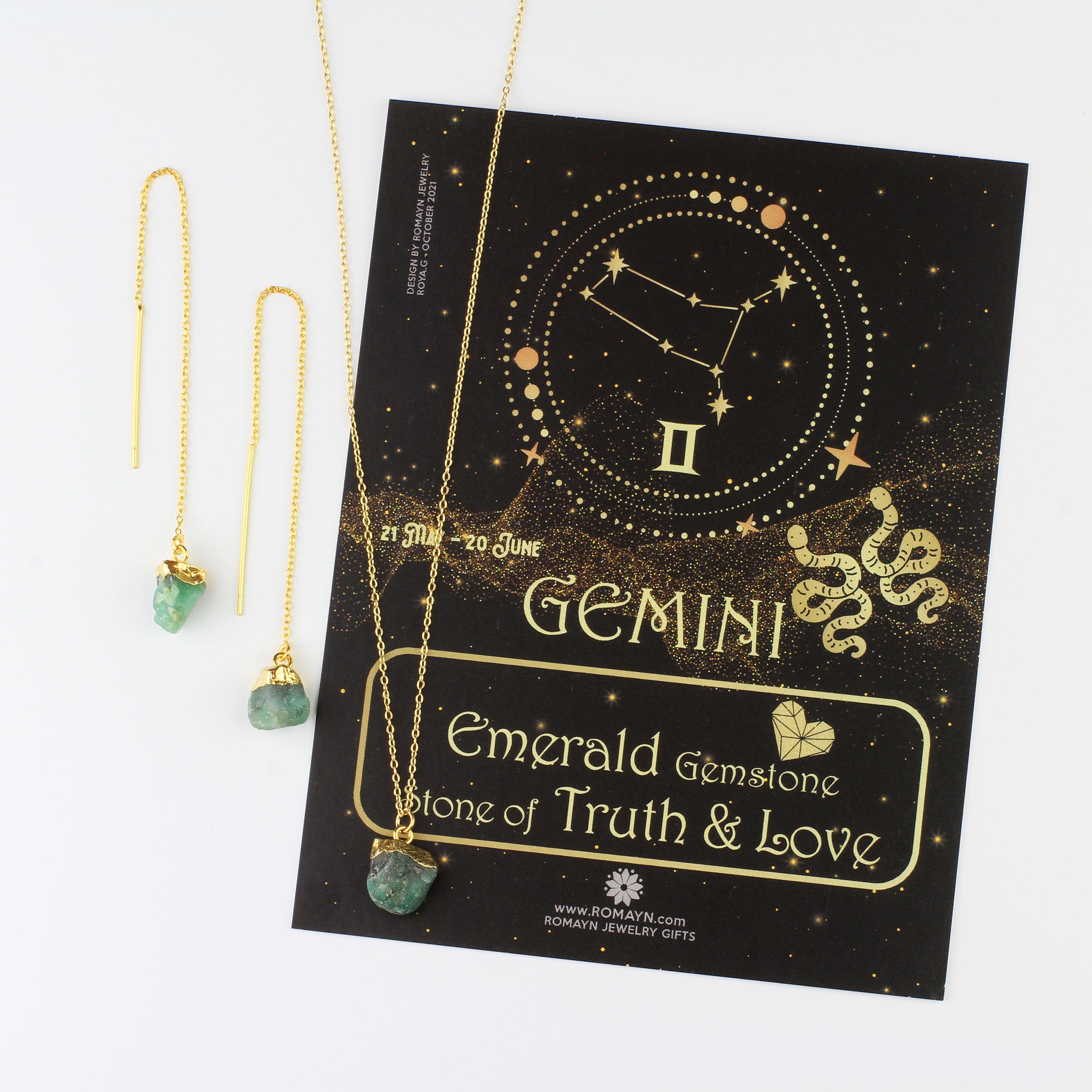 Gemini on sale birthstone earrings