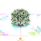 Lily of the Valley Flower Basket Card