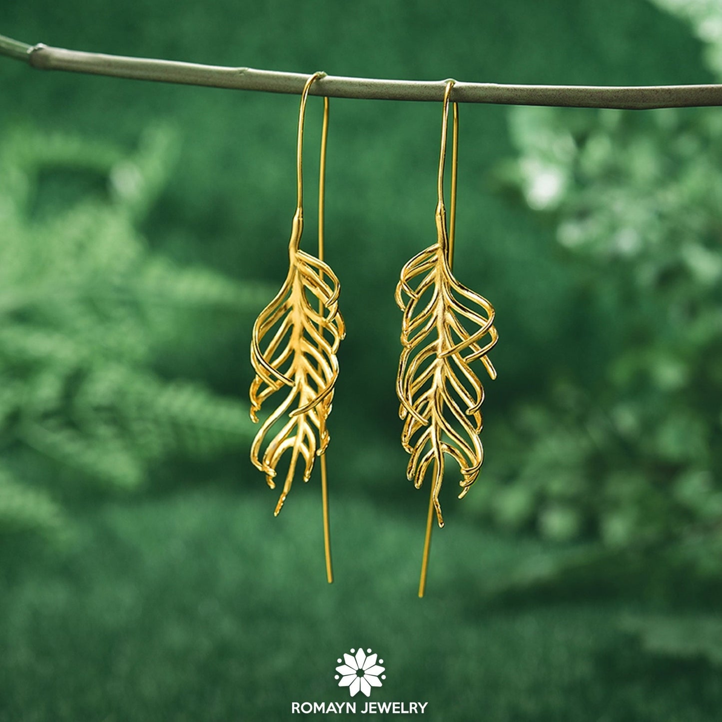 Fern Leaves Earrings