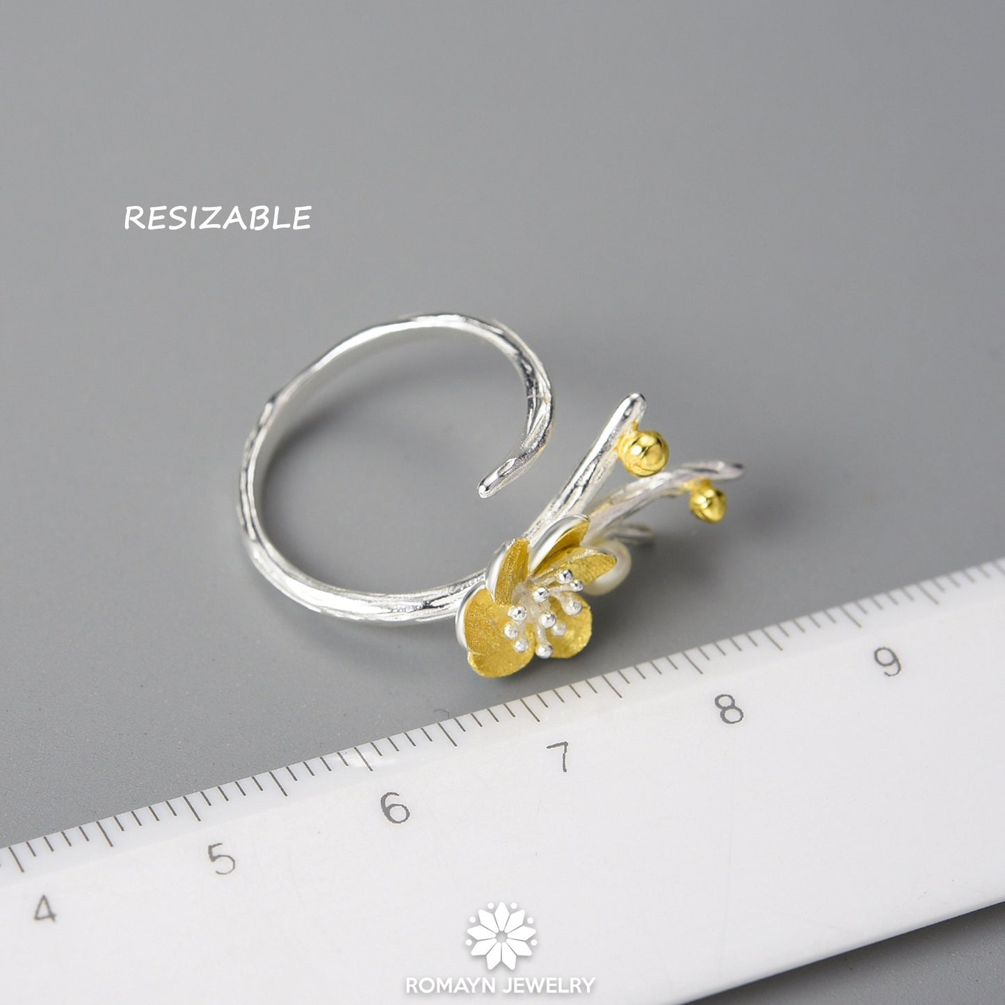 Winter Blossom Ring