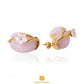 Plum Flower Earrings