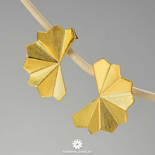 Folding Fan Earrings