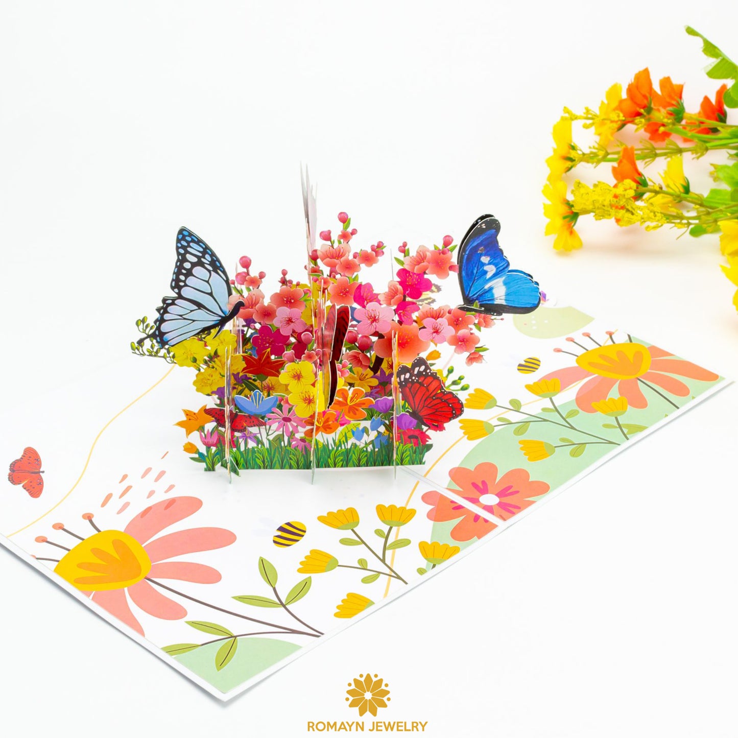 Butterfly Garden Card