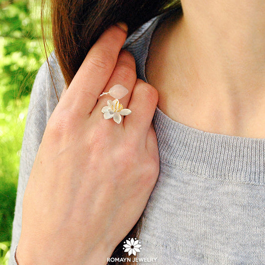 Lotus Flower Ring