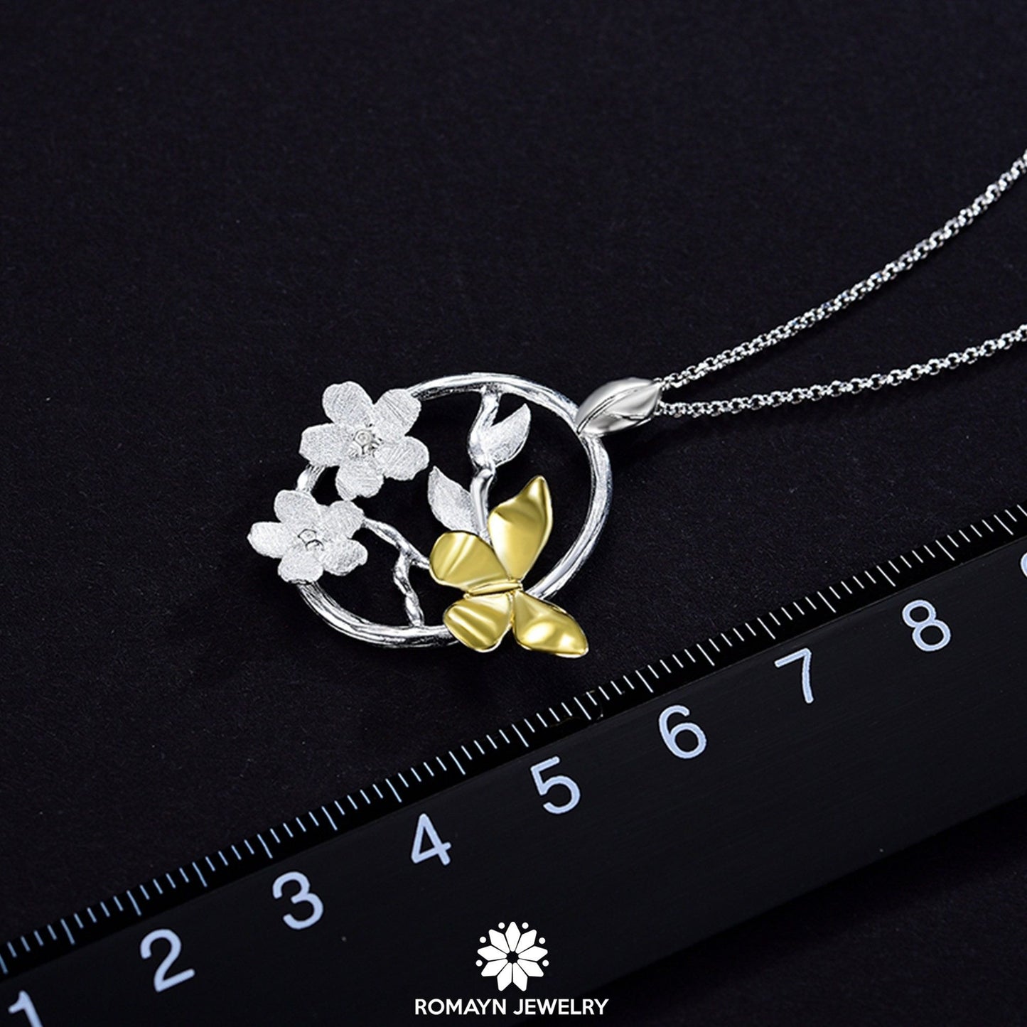 Butterfly Garden Necklace