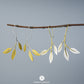 Minimalist Leaves Earrings