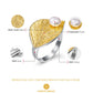 Water Drop On The Leaf Ring