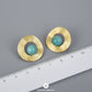 Uneven Lapis Lazuli Earrings