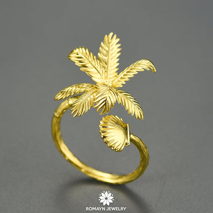 Palm Leaf Ring