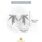 Bamboo Leaves Earrings